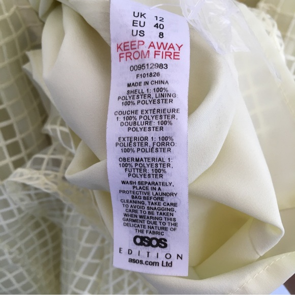 ASOS Edition blouson sleeve midi dress - Picture 10 of 12